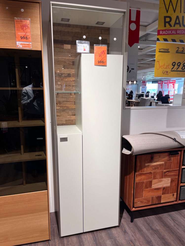 Möbel, Vitrine der Fa. Venjakob