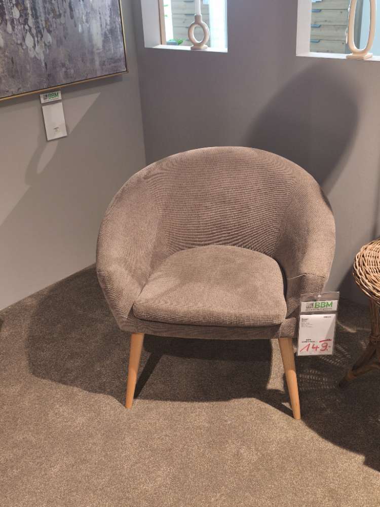 Sessel BHT ca 73x73x66cm Bezug :Stoff Taupe