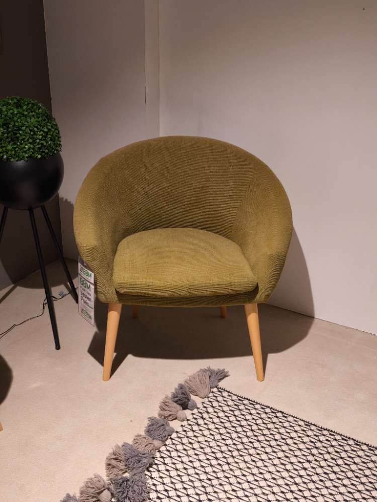 Sessel BHT ca 73x73x66cm Bezug :Stoff grün