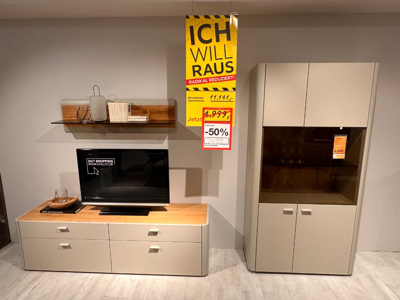 Wohnwand Fedra, Hülsta, XXXLUTZ, Möbel