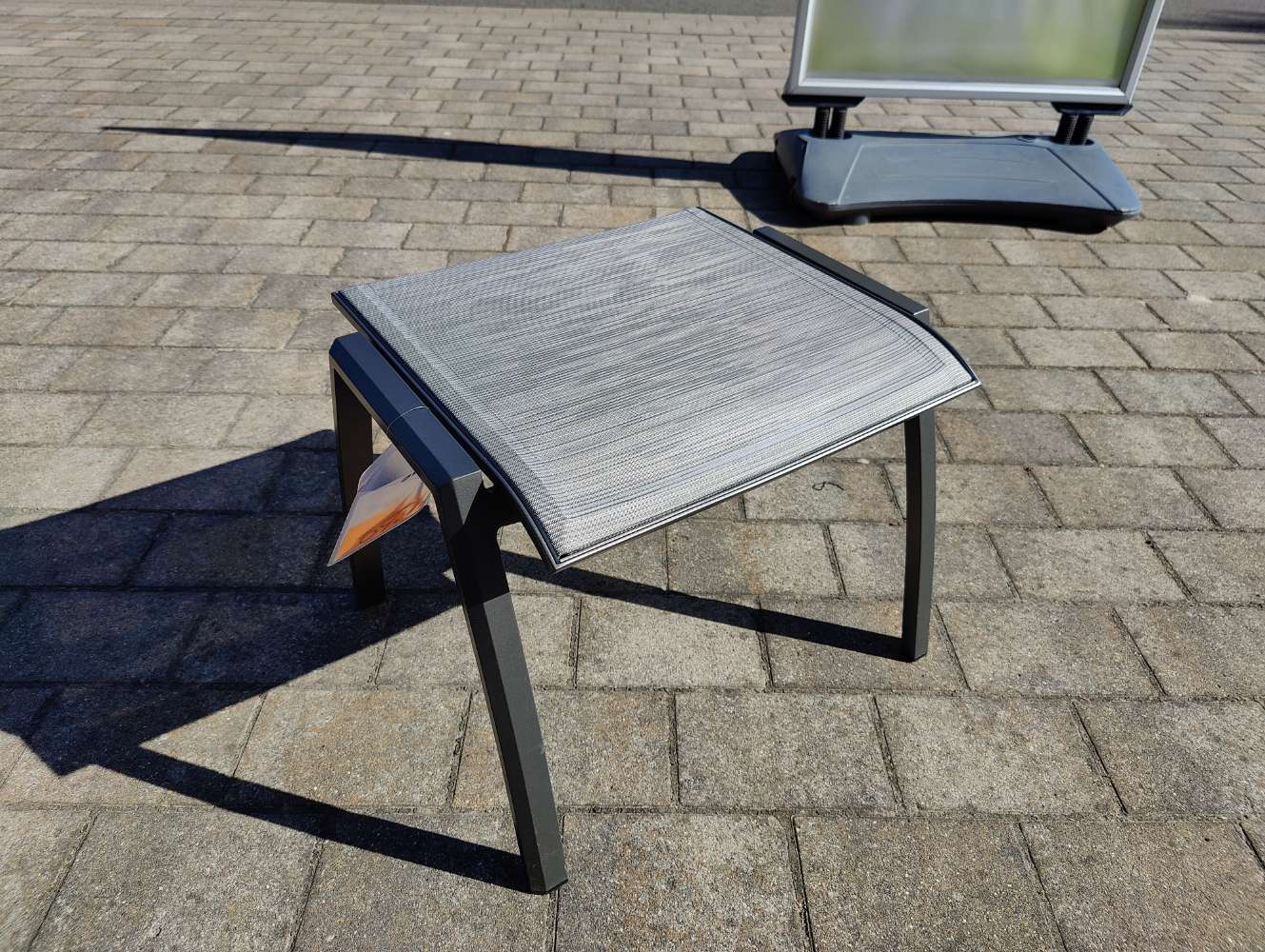 STERN – Gartenhocker – KARI – anthrazit