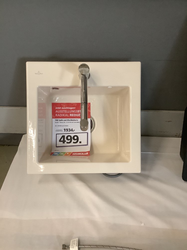 Villeroy & Boch Spüle mit Mischbatterie