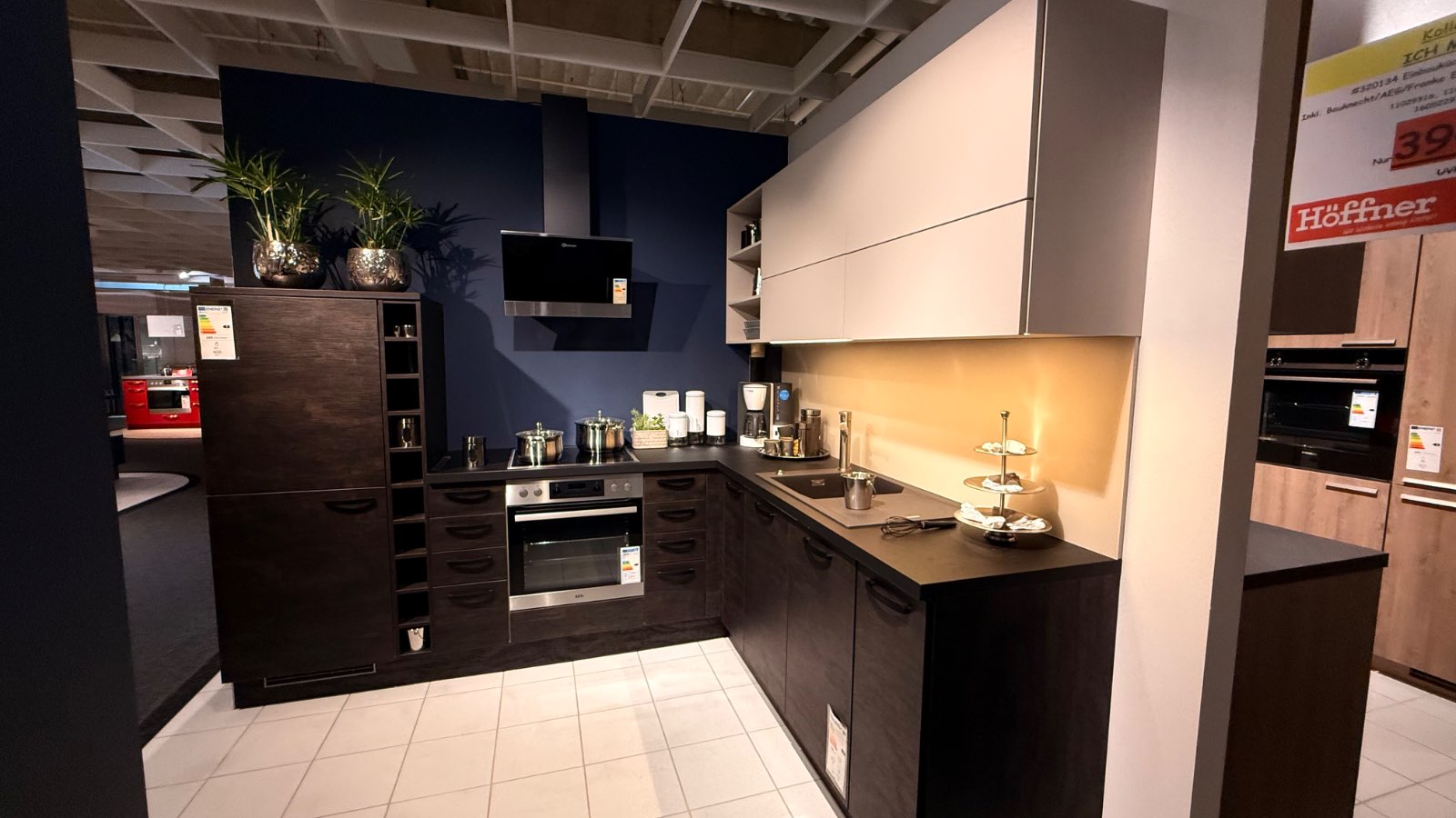 #320134 Einbauküche Nolte Artwood Eiche geflämmt