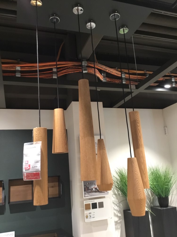 Lago Pendelleuchte 6 pendel