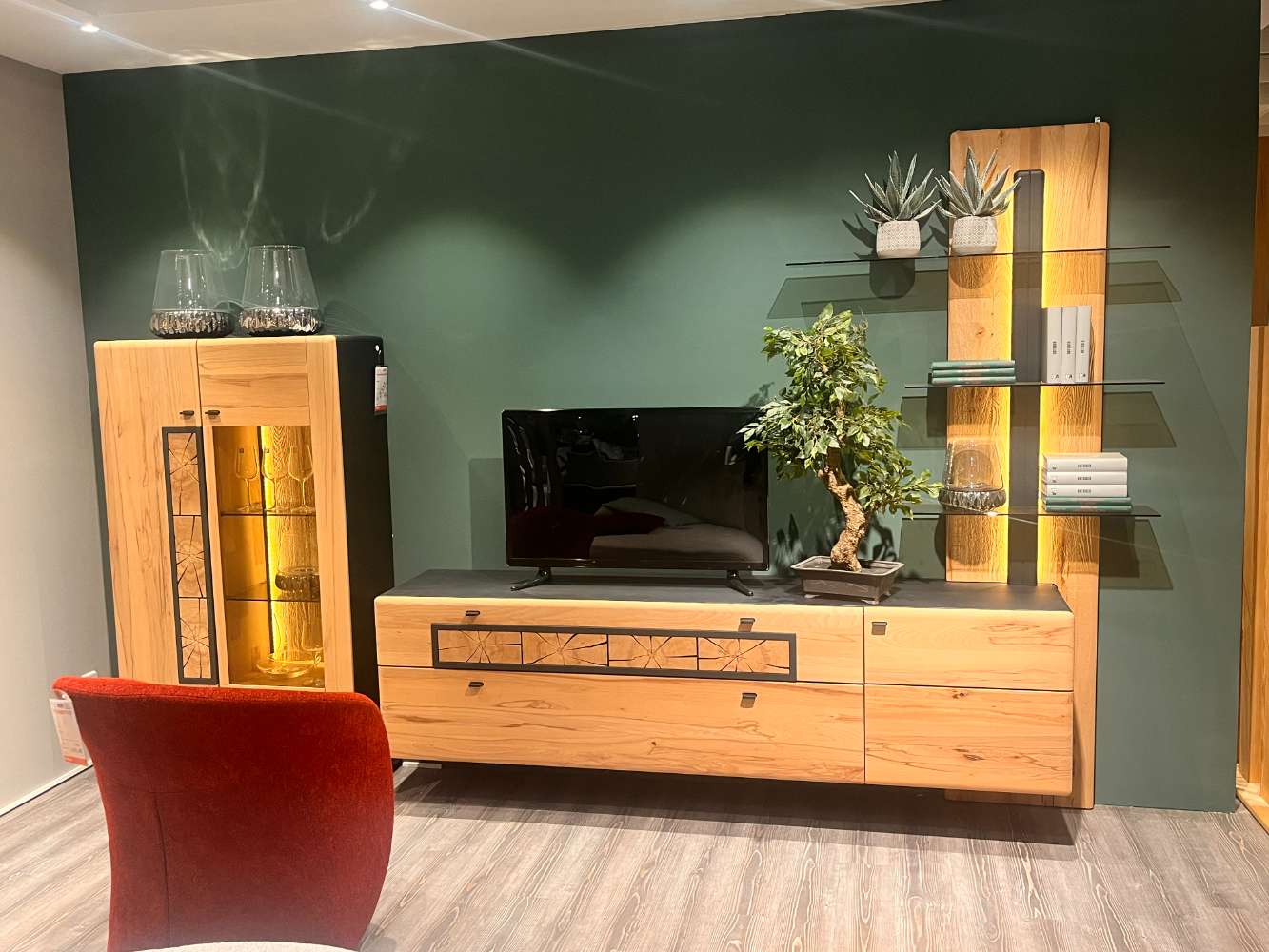 Wohnwand inkl. Zubehör