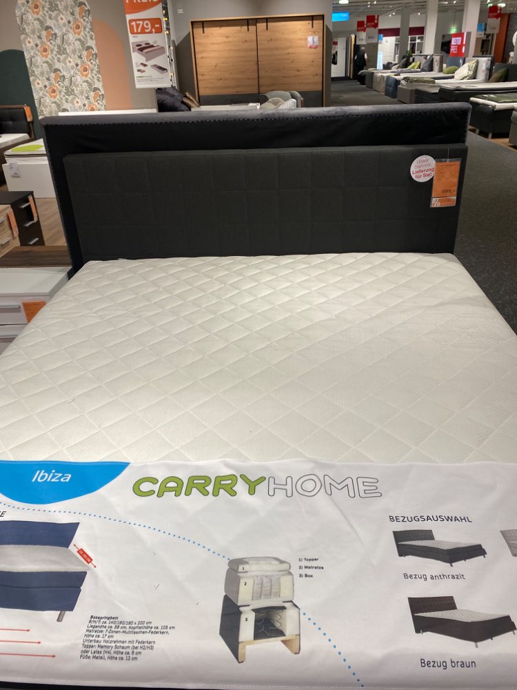 Boxspringbett CarryHome