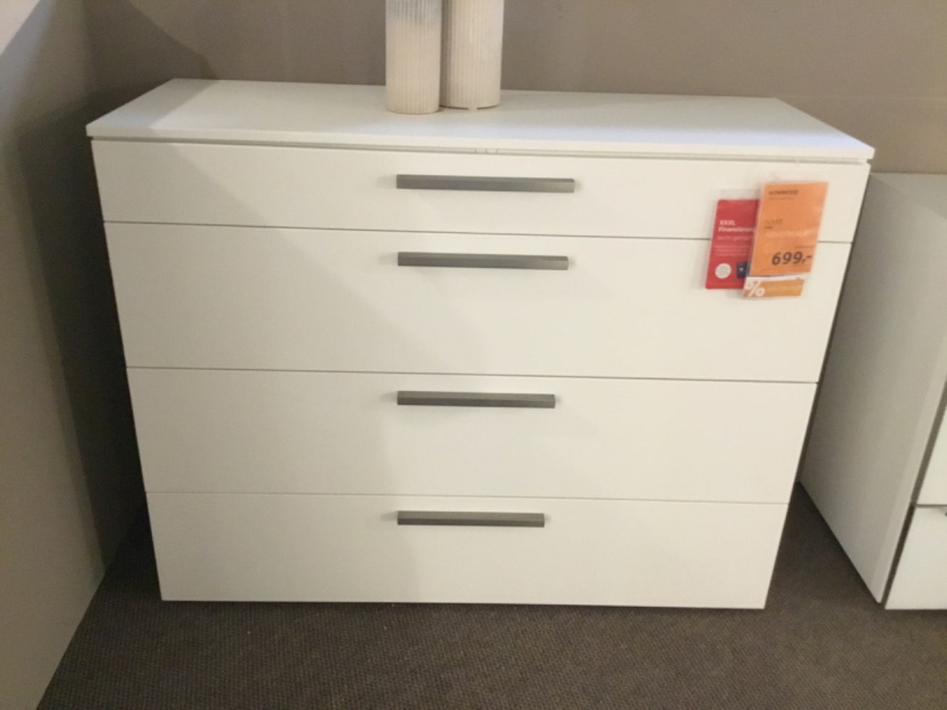 Möbel,NolteG,Kommode Alegro-Basic,Polarweiß,120er Breite,XXXLutz