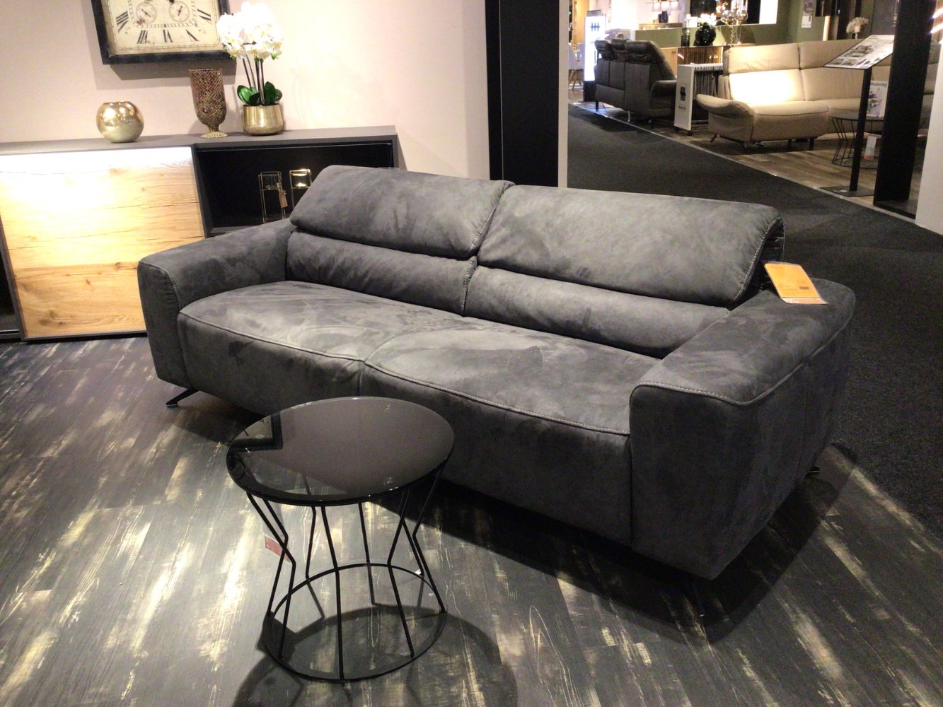 Möbel 3 Sitzer MR 260 Musterring Mircofaser grau 232cm XXXLutz