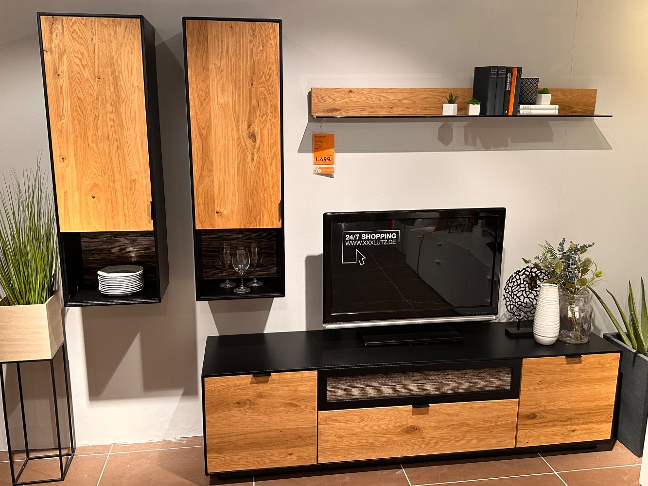 Wohnwand Nola, Novel, XXXLUTZ, Möbel