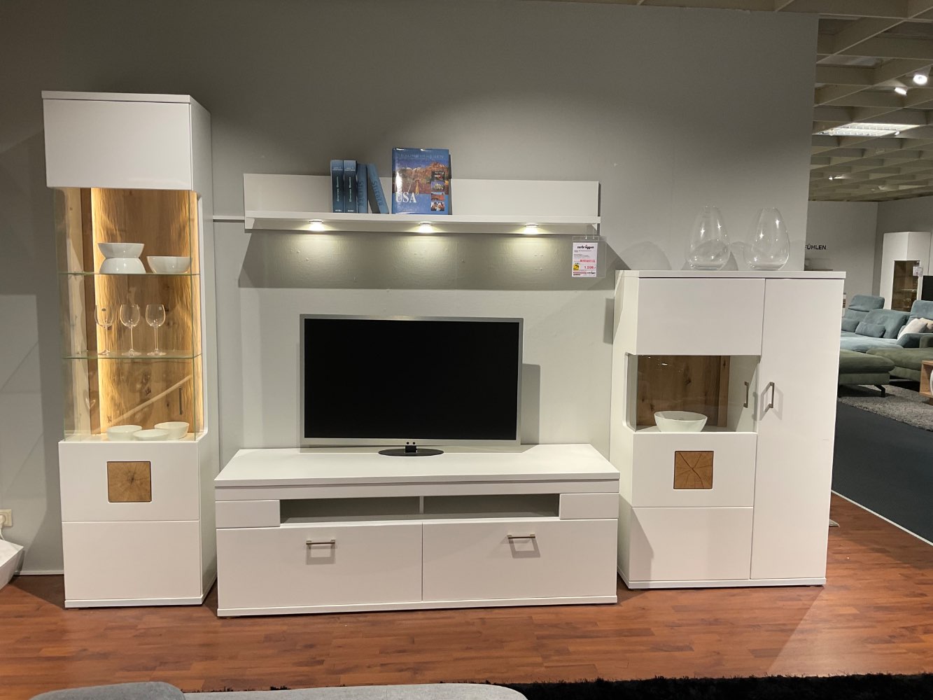 Anbauwand Wandkombination