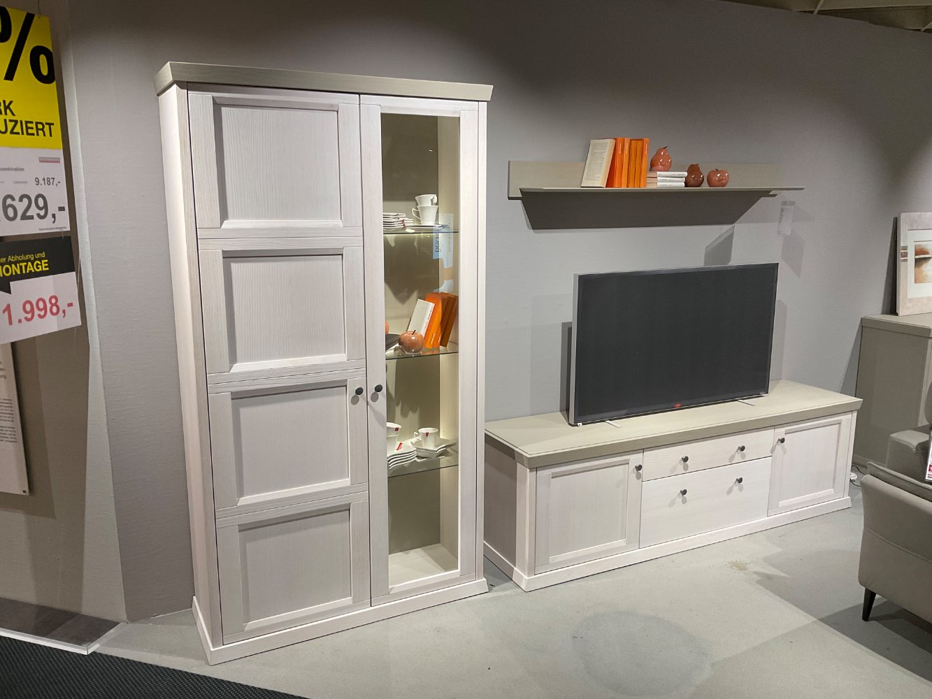 Anbauwand Wandkombination