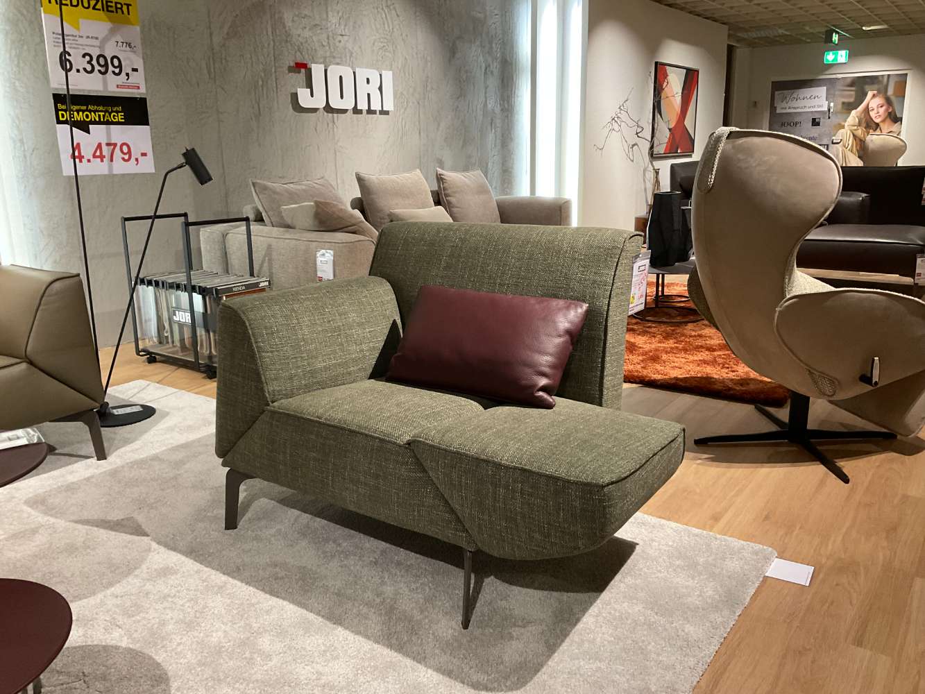 Jori  Sessel „Pacific Pure JR-97“ in Stoff Sienna