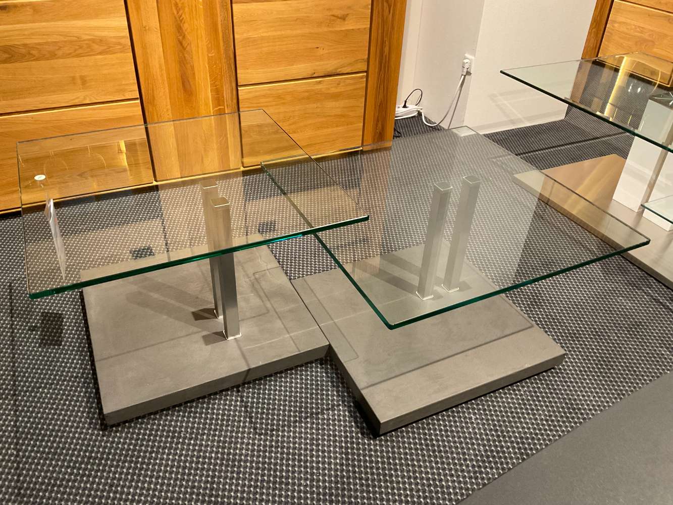 Schmitt Couchtisch 2er-Set „Doppio K 525/K 9“