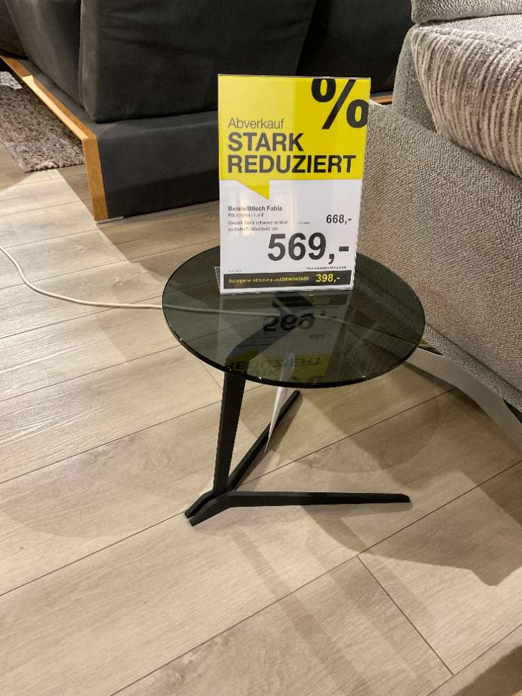 Musterring Beistelltisch „Fabia BT 4701“ schwarz