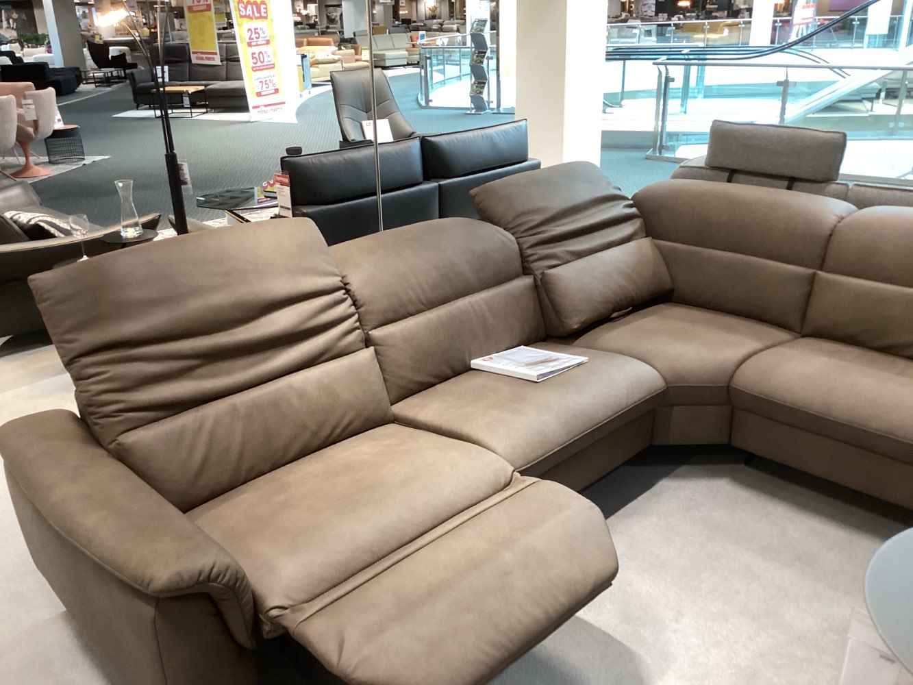 Polstergarnitur Leder