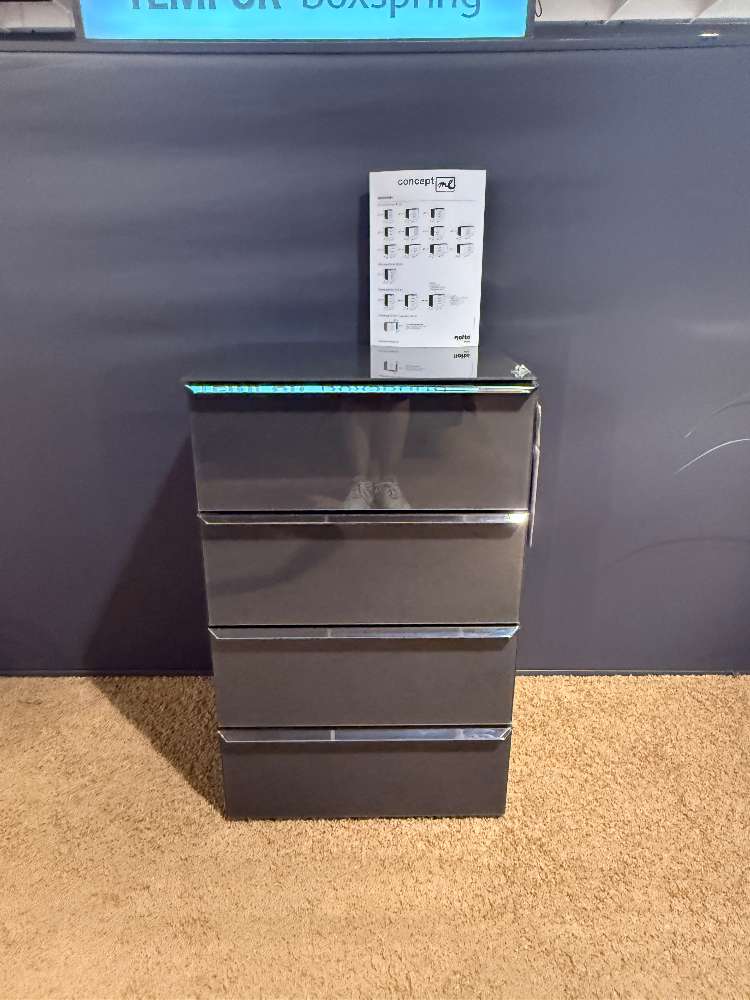 Nolte Kommode in Basalt mit 4 Schubkästen