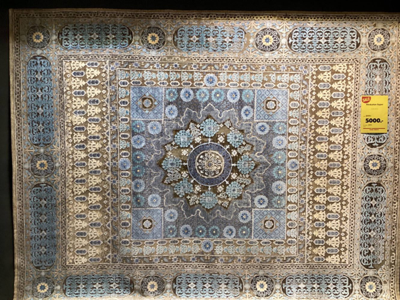 Designteppich Hindustan Super Oxid