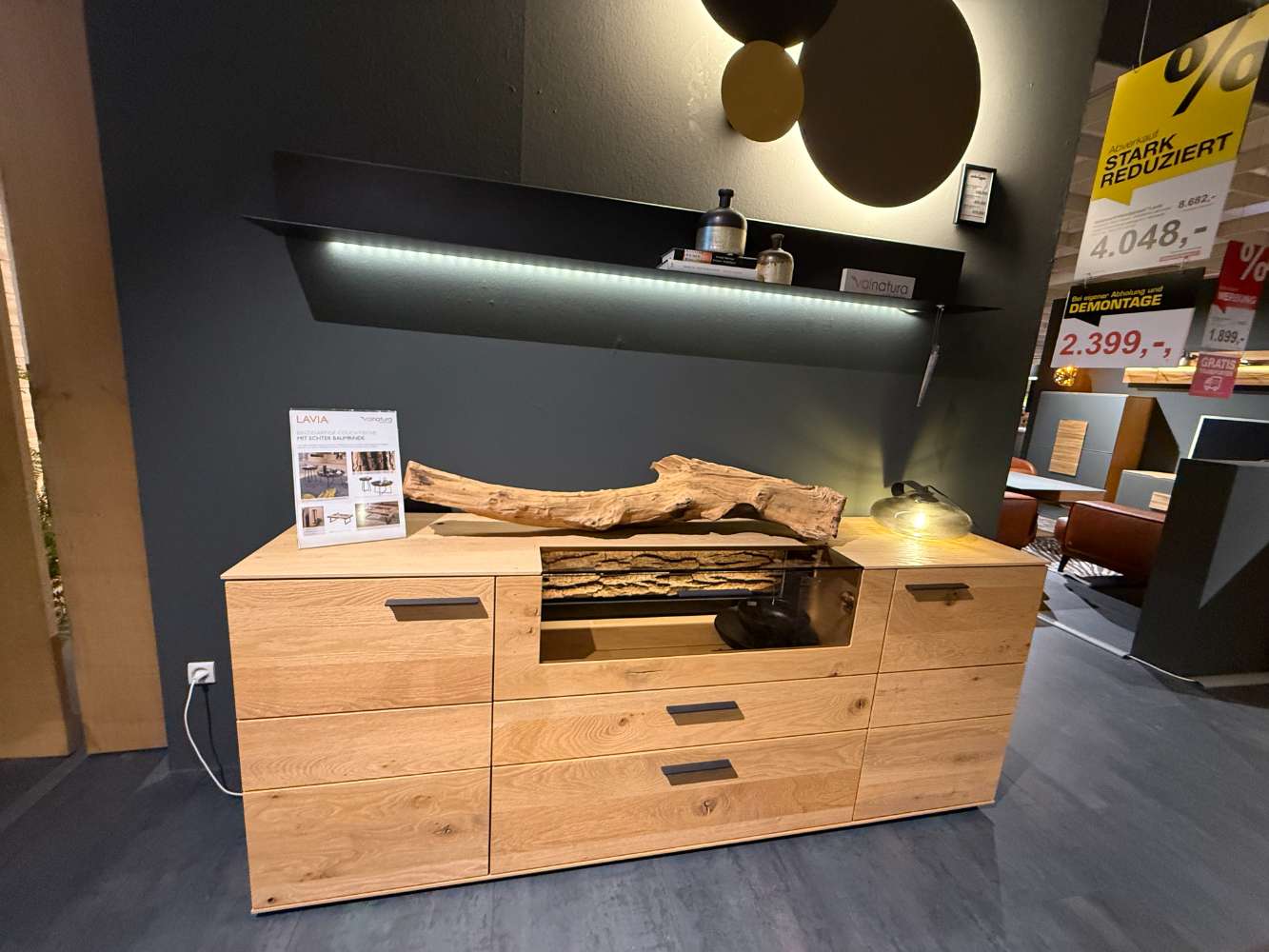 HARTMANN Sideboard+Wandpaneel „LAVIA“