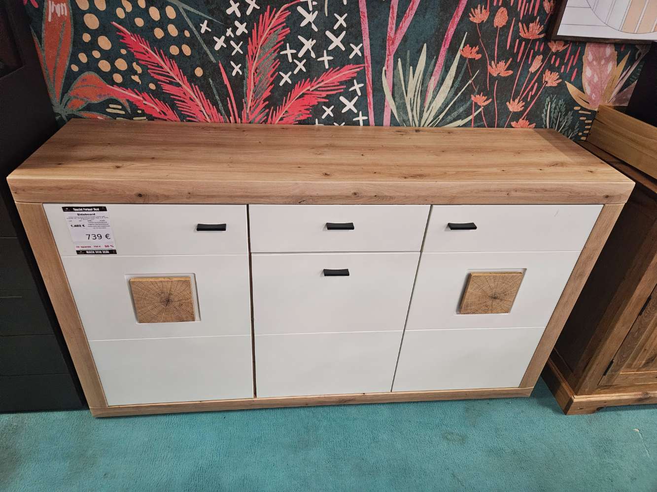 Sideboard Wildeiche furniert statt 1489€