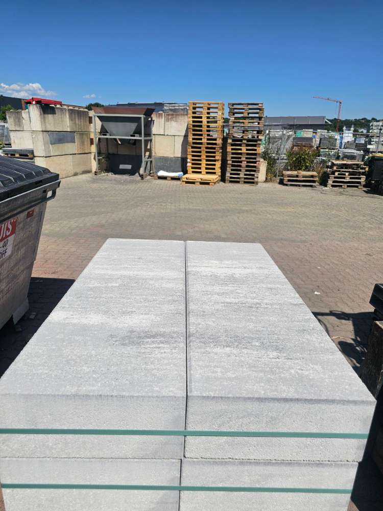 Stratos Blockstufen Titangrau 100x35x15 cm (2.Wahl)