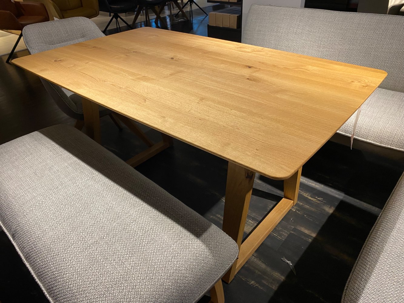 Esstisch 150×90  Asteiche samtöl XXXLutz Fellbach Speisezimmer