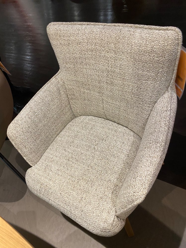 Stuhl Drehbar Flachgewebe Beige, Schwarz XXXLutz Fellbach