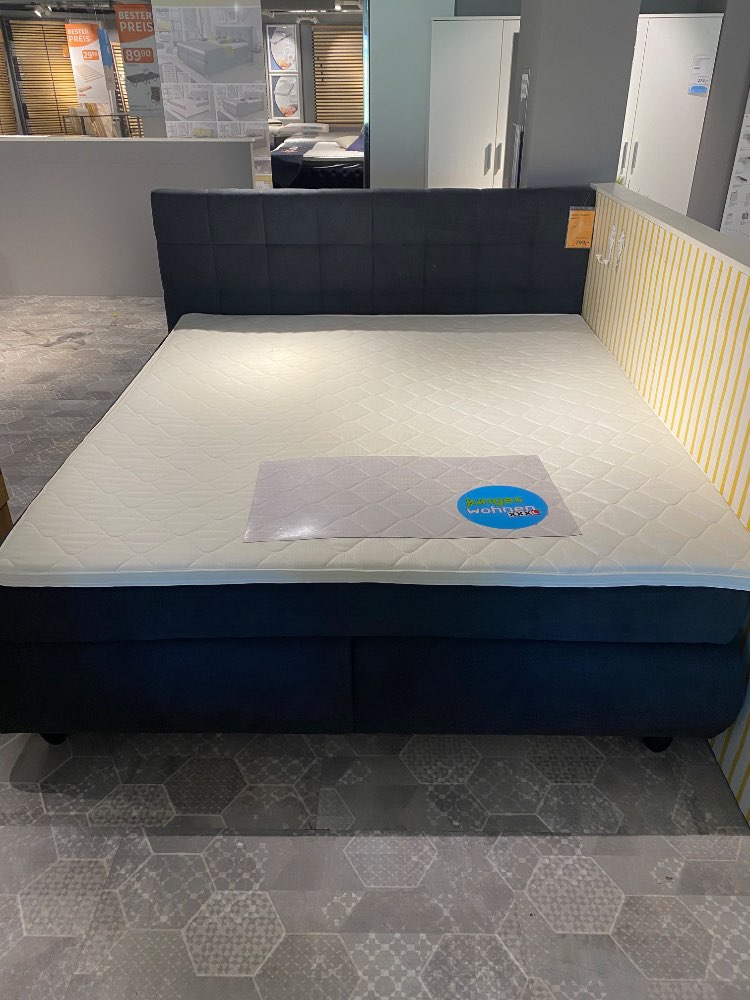 Boxspringbett Anthrazit inkl. Bettkasten XXXLutz Fellbach