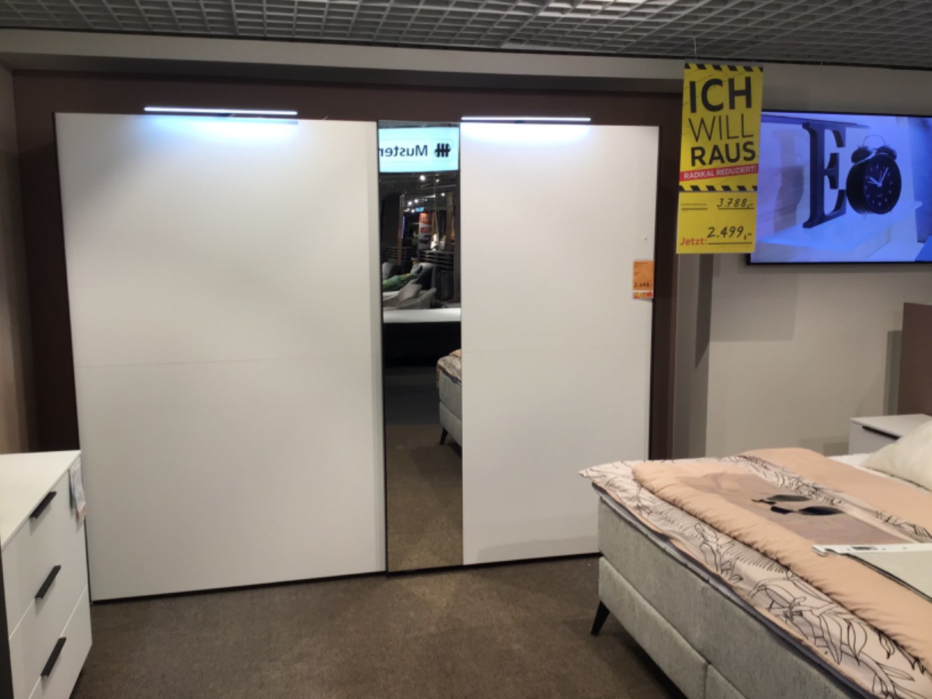 Schwebetürenschrank MR XS 01