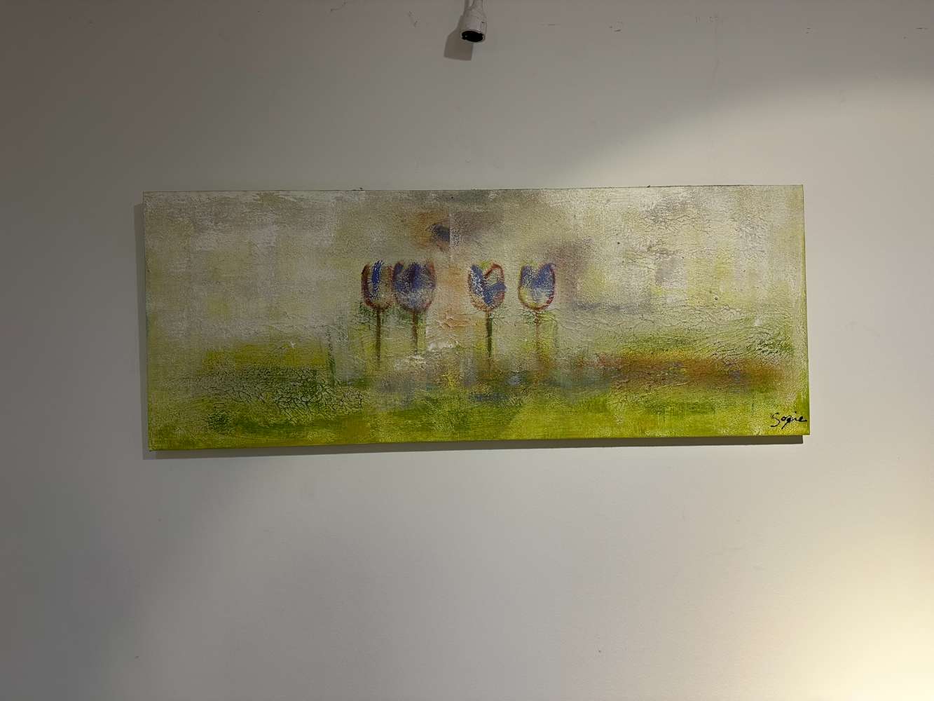 Bild Sofie / Tulpen 130x50cm