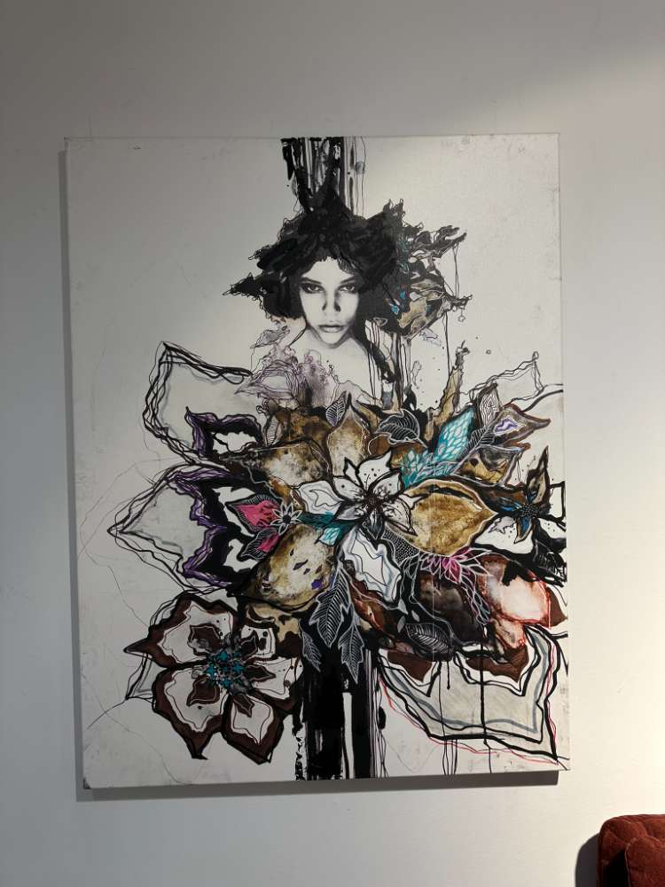 Bild Flower Play  80 x 120 cm