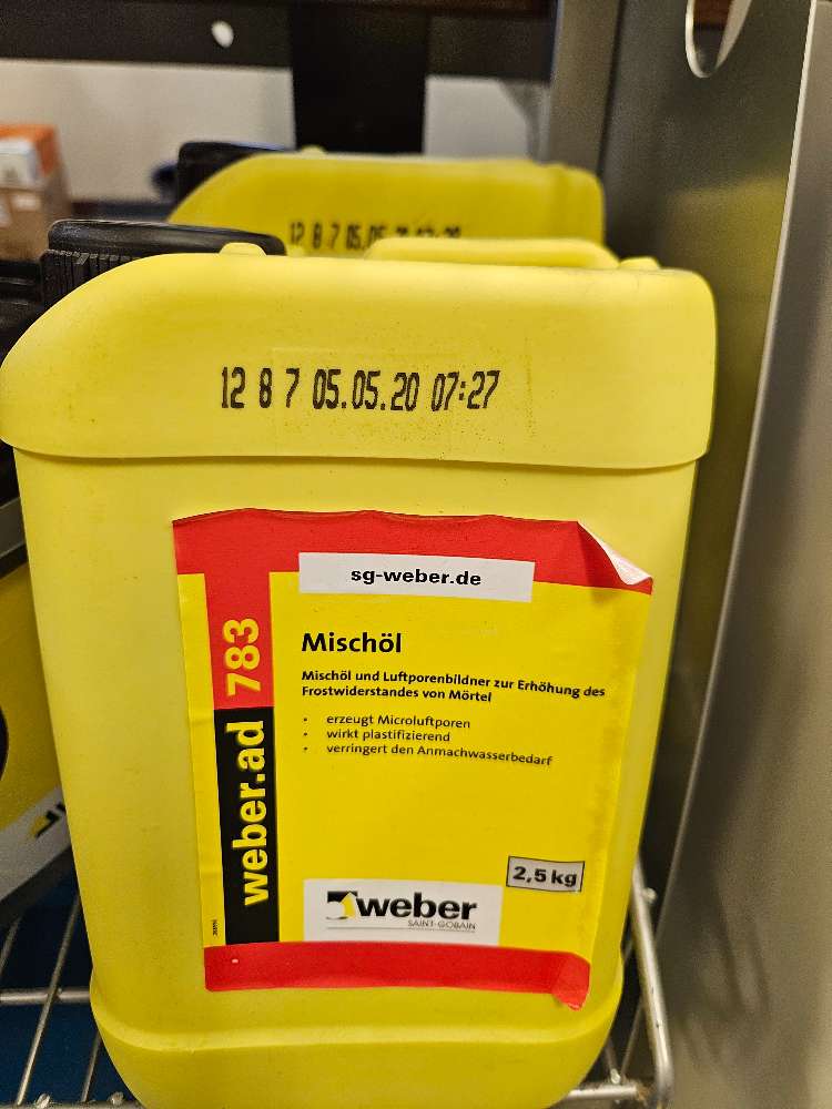 Weber ad 783 Mischöl
