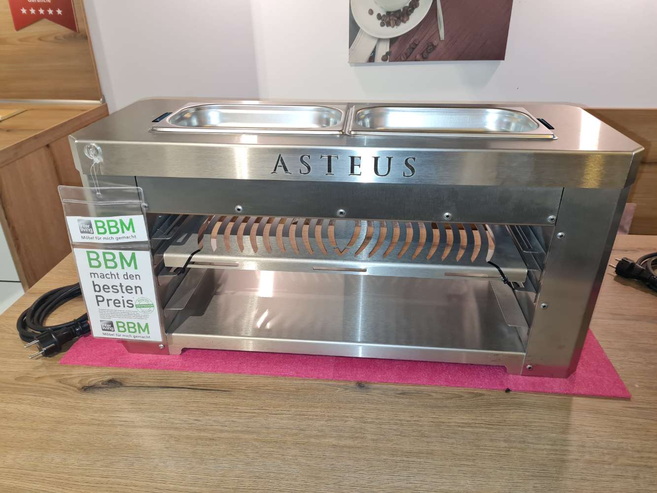 Infrarot Elektrogrill von ASTEUS