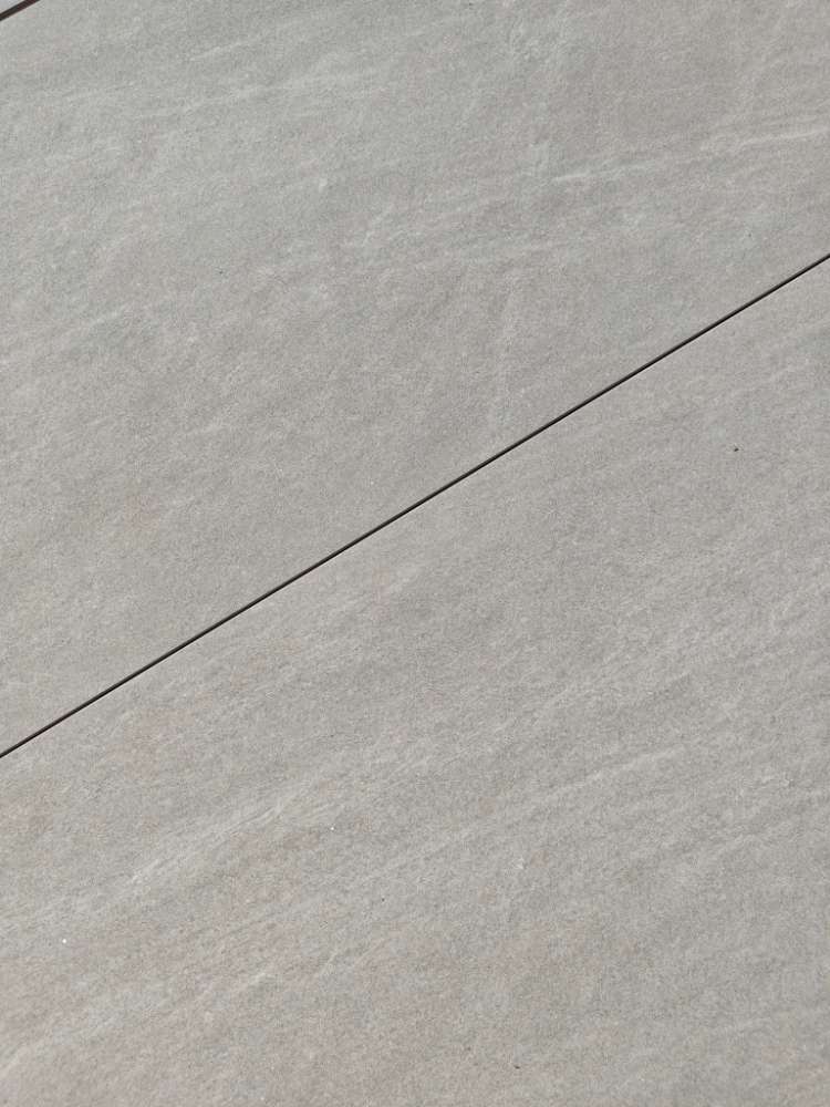 Terrassenplatten aus Keramik „Fenstergrau hell“ 80x40x3cm 2. Wahl