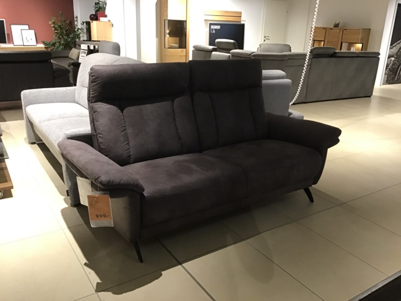 Möbel, 2,5-Sitzer, Musterring, Braun, Microfaser, XXXLutz