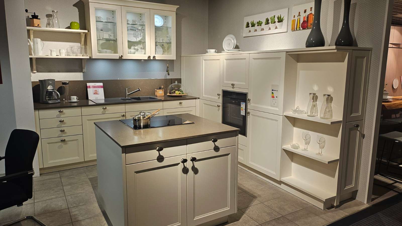 Sormani Einbauküche mit Insel Modell: Cambia