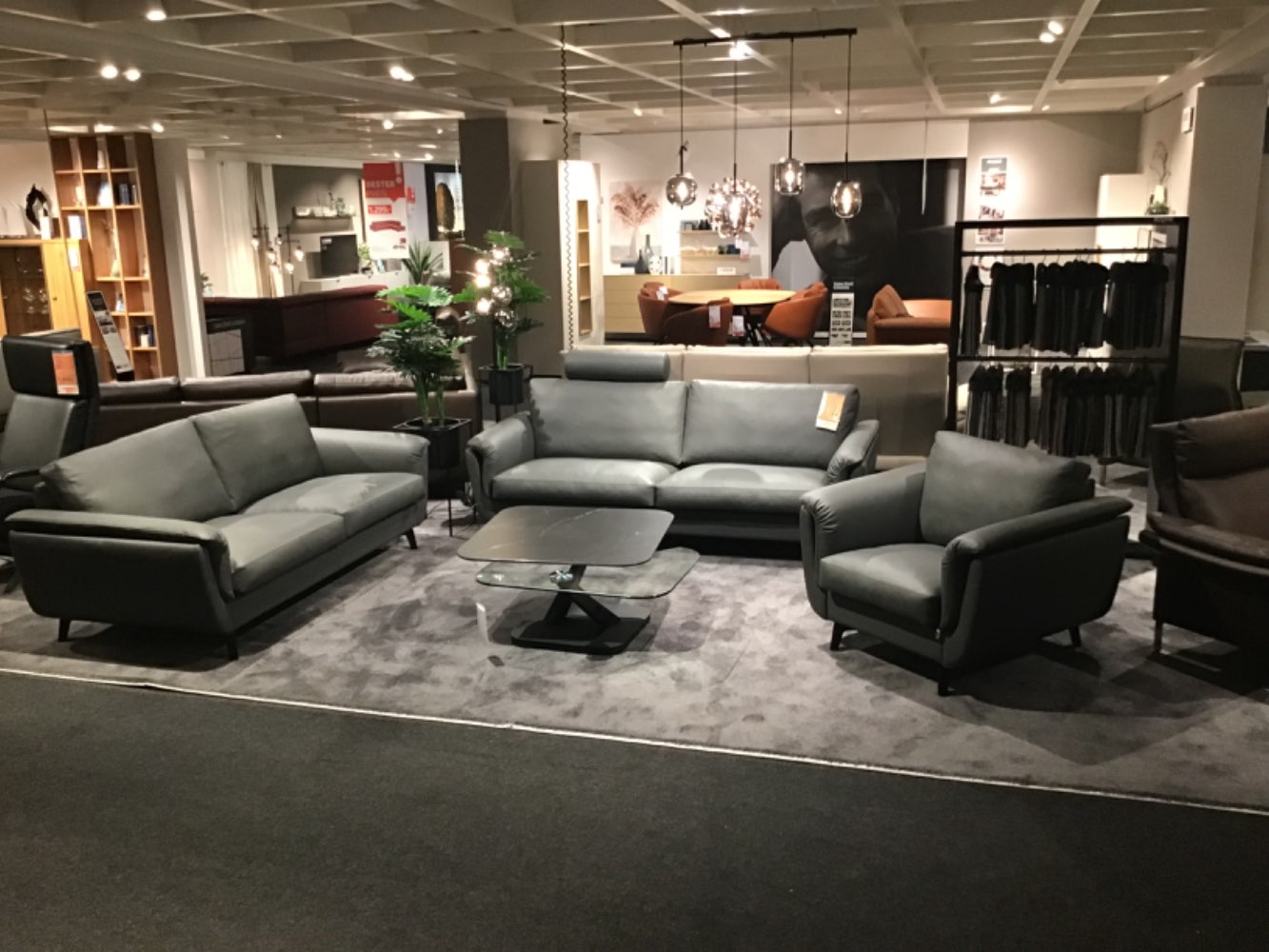 Möbel, Sitzgruppe CL940, Erpo, Grau, XXXLutz Karlsruhe
