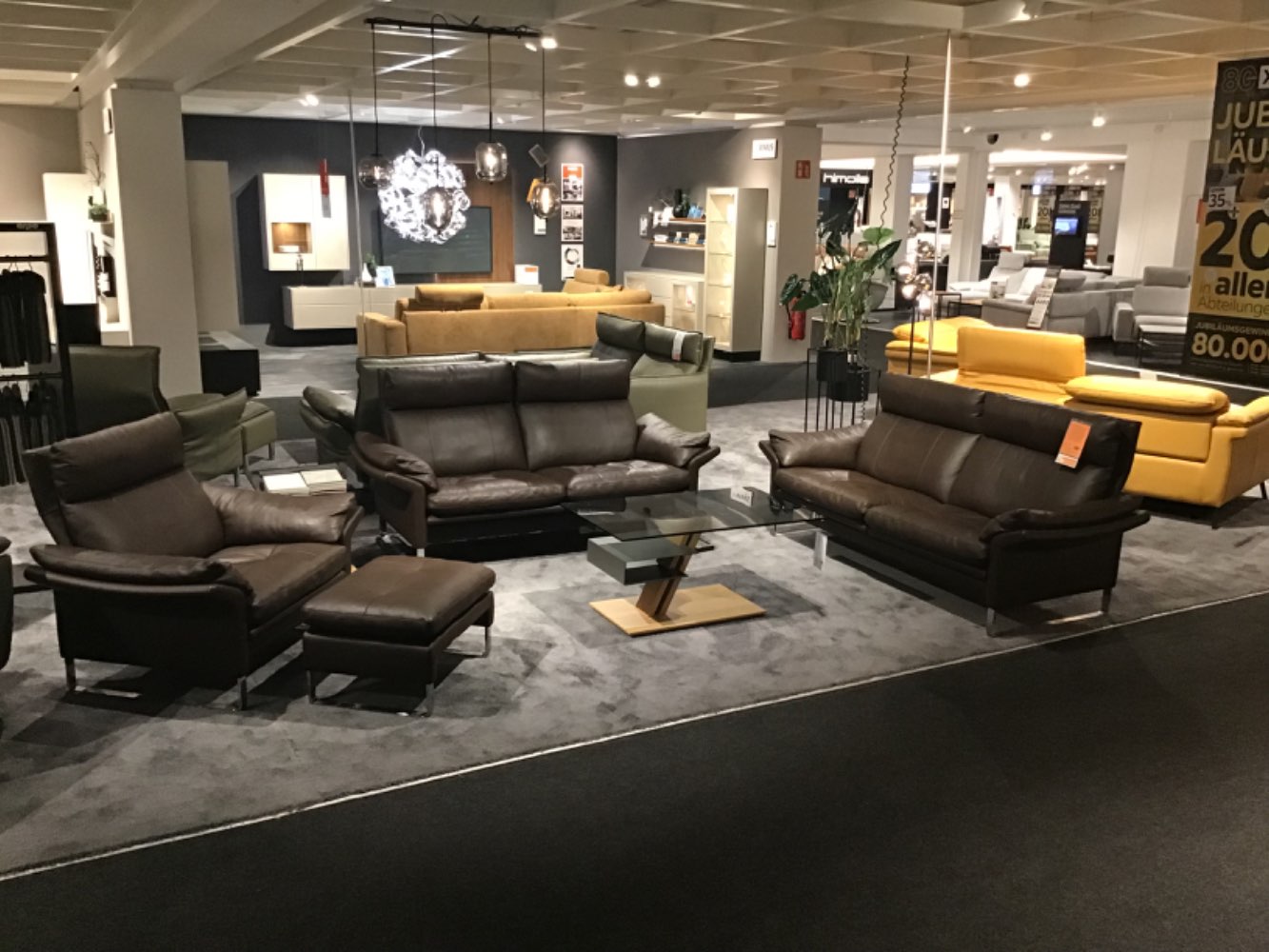 Möbel, Sitzgruppe Lucca, Erpo, Braun, XXXLutz Karlsruhe