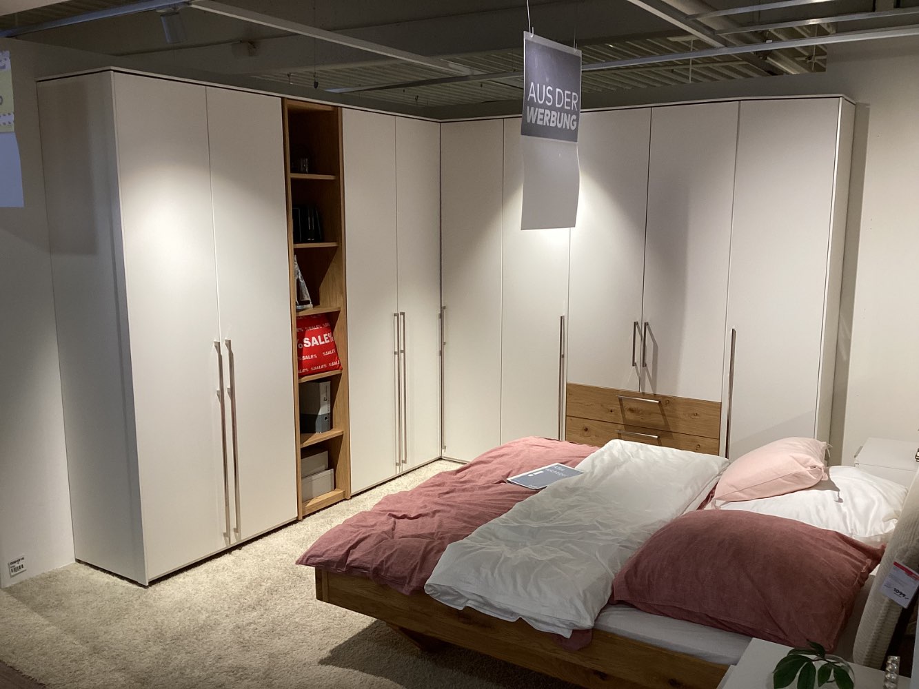 Eck-Kleiderschrank „Mondo Easymax“, inkl. Zubehör