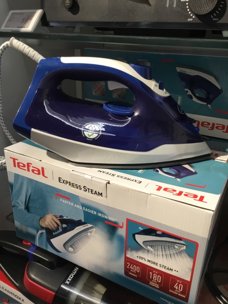Tefal Bügeleisen dampf
