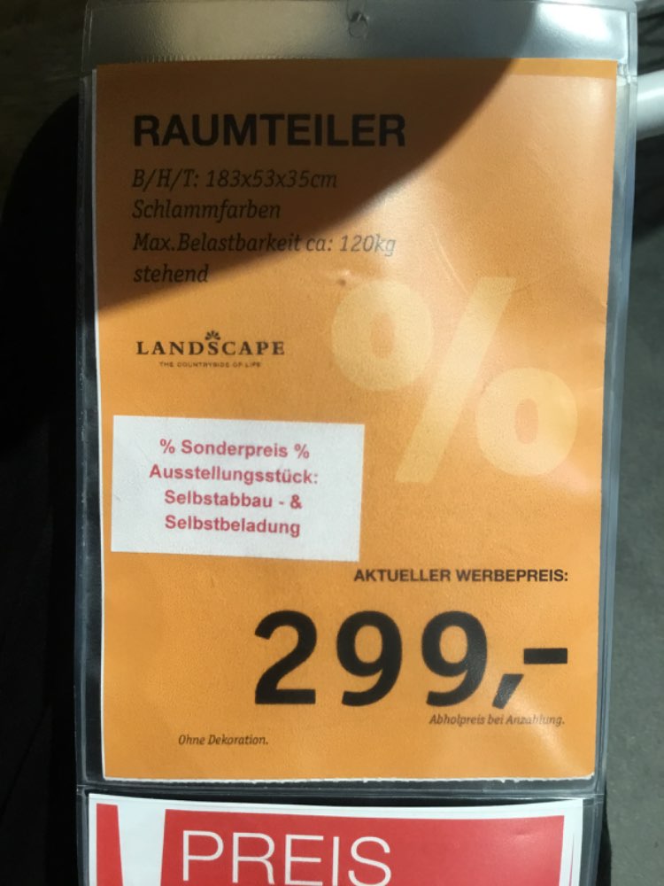 Raumteiler Fahrrad Slow Ride Beach club