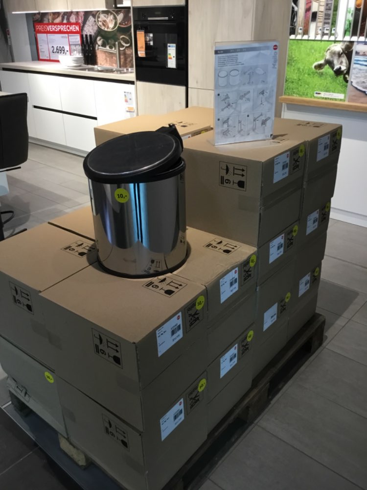 Hailo einbaumülleimer big box