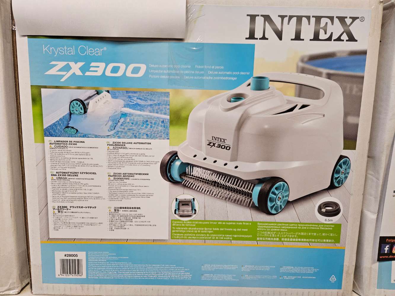 Intex Zx 300 Deluxe Poolreiniger statt 100€