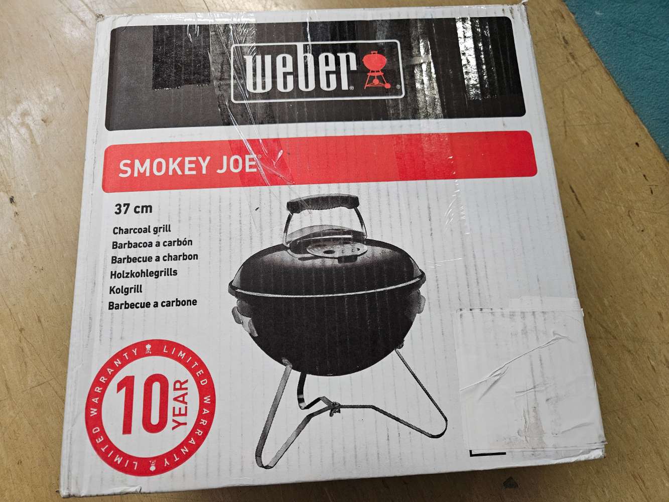 Weber Holzkohle Grill Smokey Joe statt 89,99€