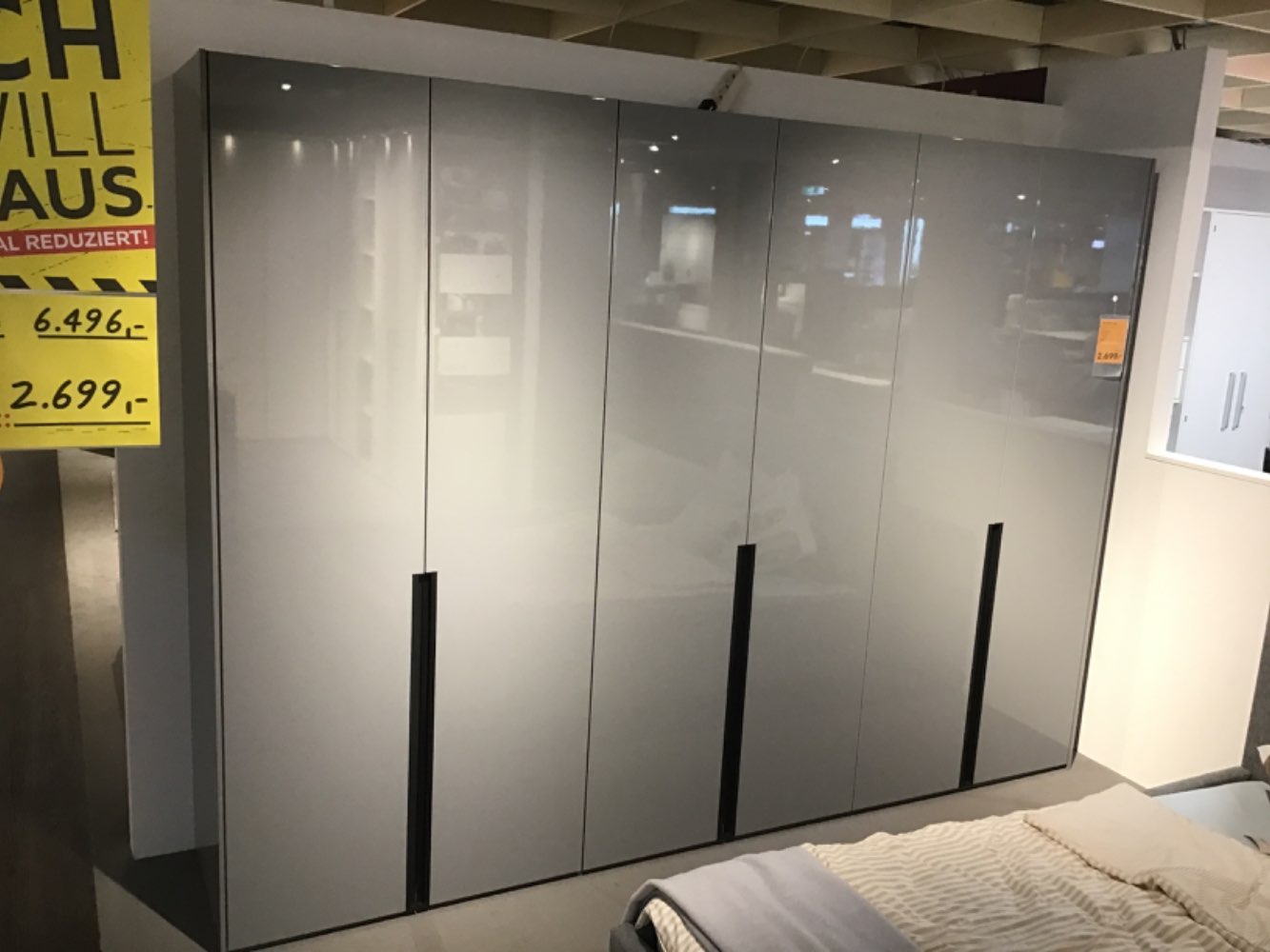 Möbel, Drehtürenschrank, My Studio, Grau, XXXLutz