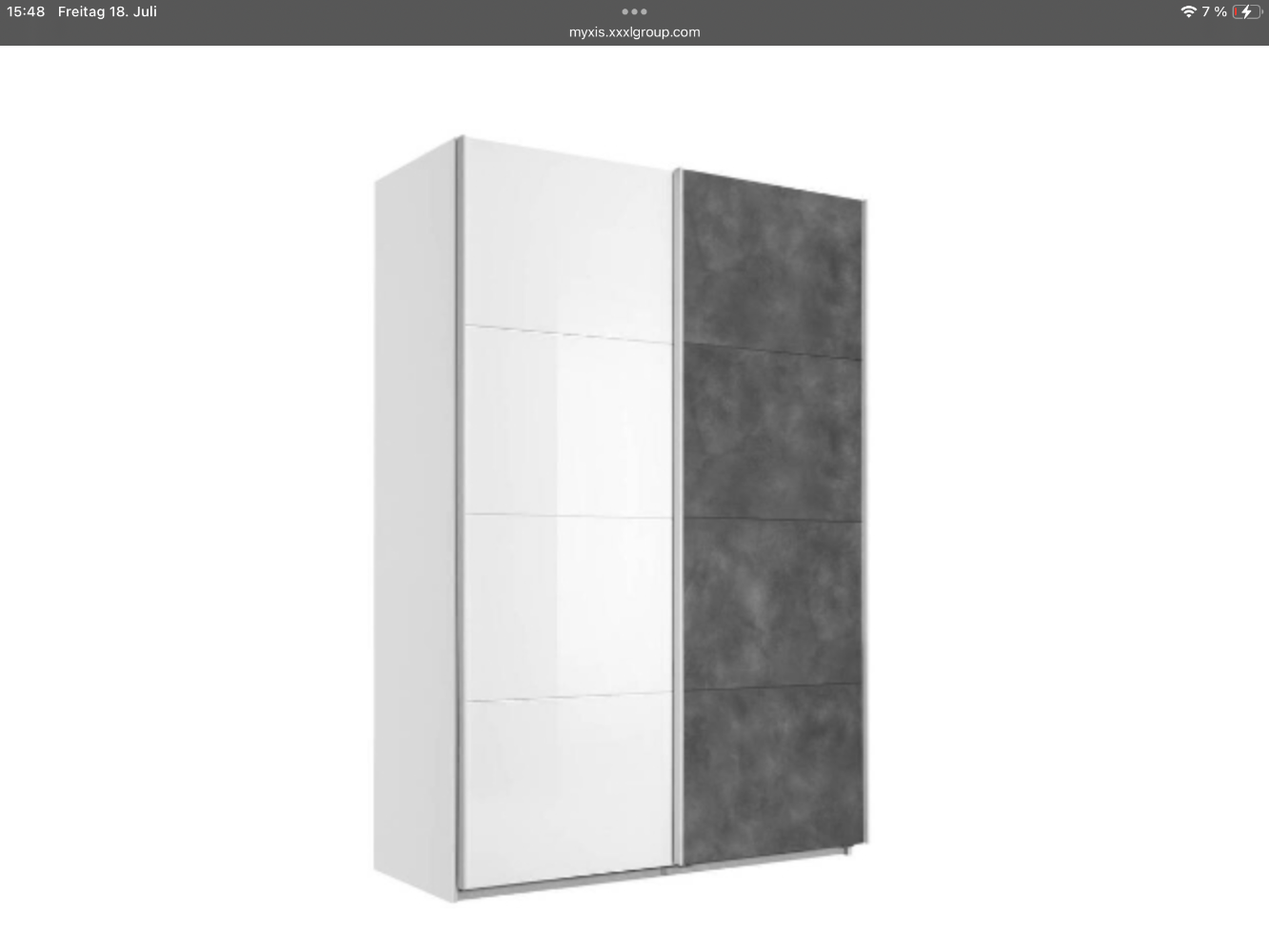 Schwebetürenschrank