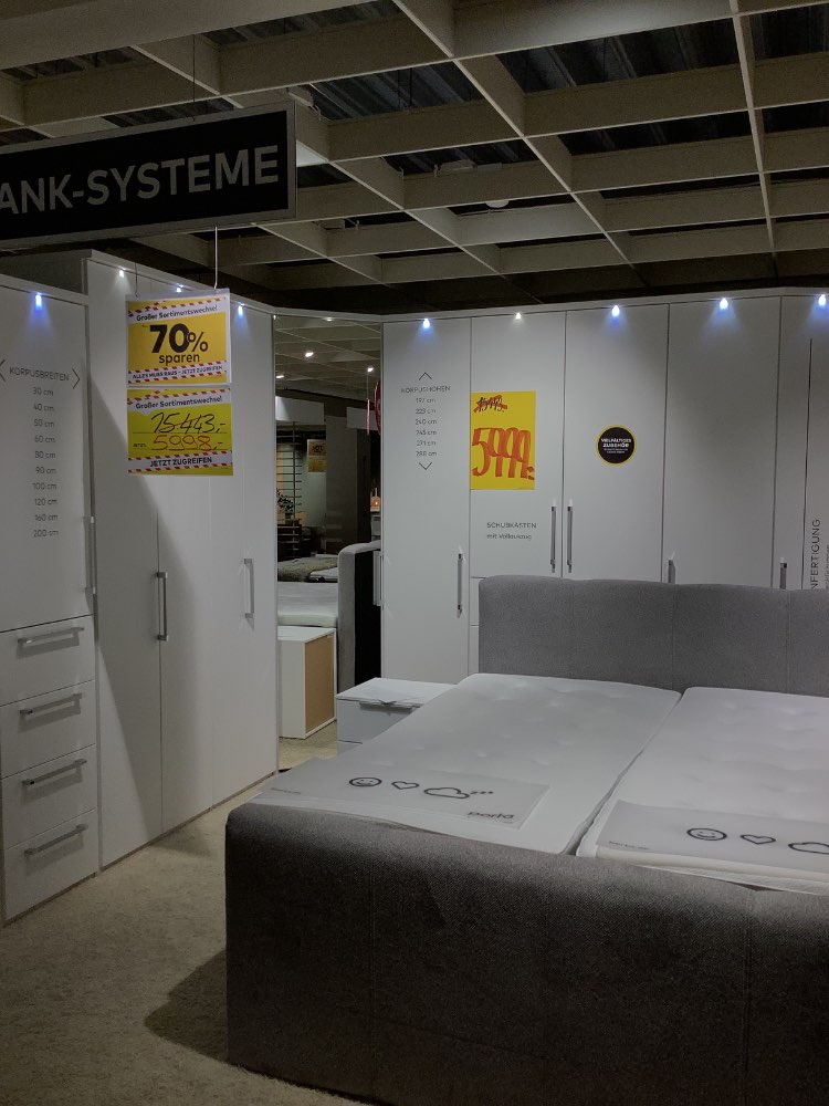 Drehtüren Kleiderschrank