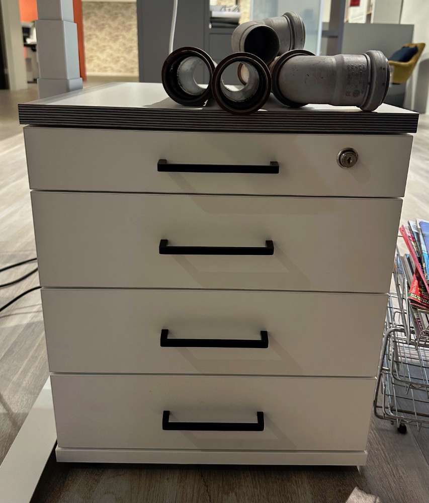 JW Rollcontainer Weiß/Multiplex ⚡️Sparpreis⚡️