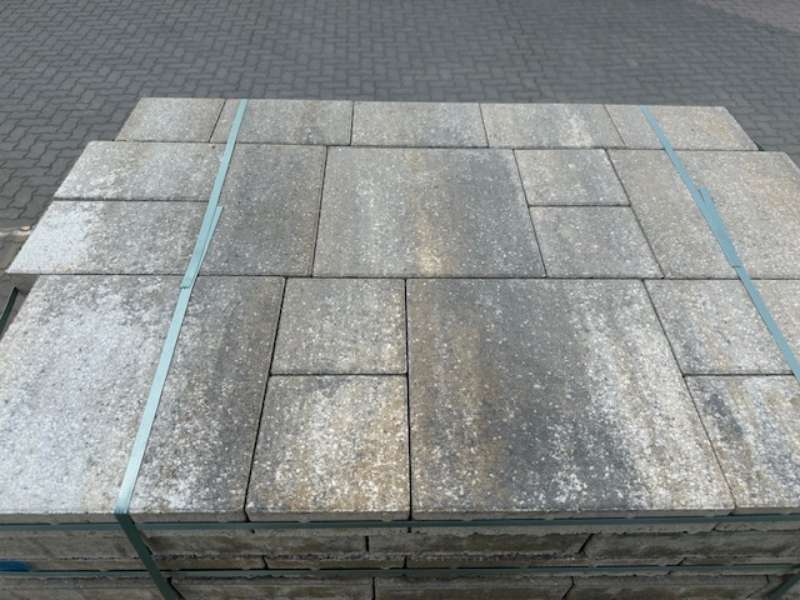 La Tierra Pflaster 6 cm wilder Verband  muschelkalk  (2.Wahl)