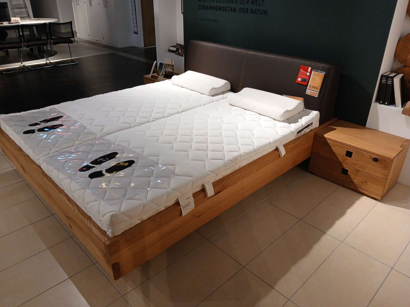 Bett, Team7, Nox, 180x200cm, Eiche,XXXLutz