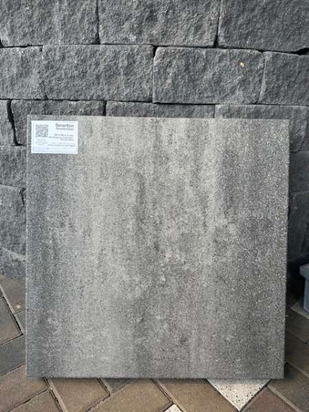 Smarton Amsterdam dunkelgrau nuanciert 60x60x5 cm (Restposten)